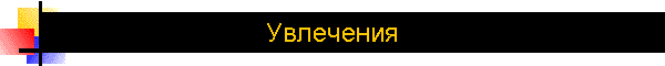 Увлечения